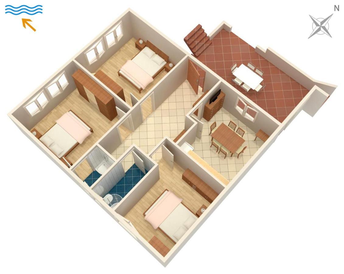 Tice Apartments By The Sea Stanici, Omis - 1031 מראה חיצוני תמונה